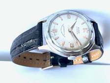Guda 40's vintage wristwatch - E. Brant et fils movement